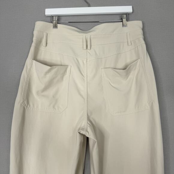 Banana Republic Womens Pants 14 Transition Cream White Refined Utility Old Money - Picture 10 of 14